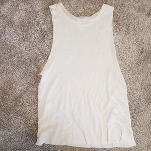 High neck waffle tank- Urban Outfitters